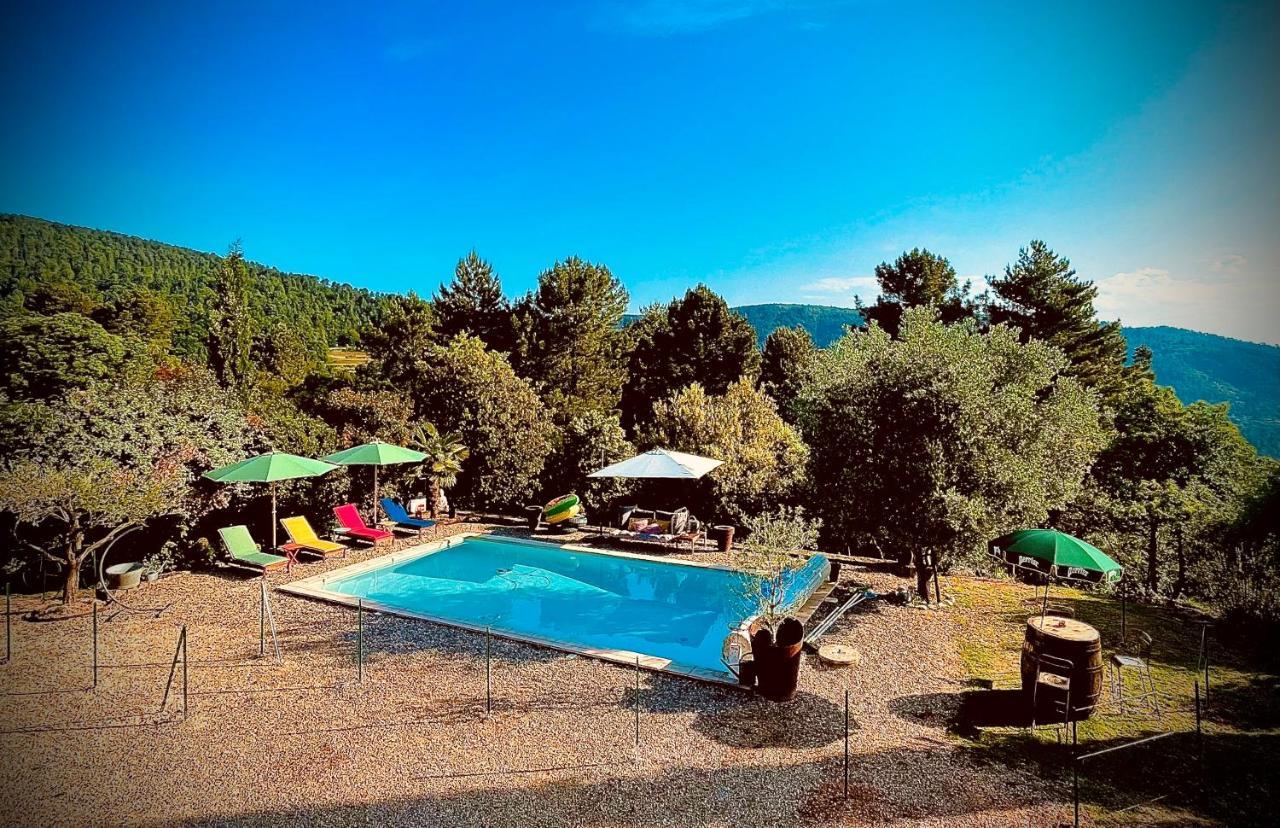 Vila Le Planzollais Planzolles Exteriér fotografie